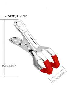 10/5pcs Multifunctional Dual-Use Acupressure Massage Clips, Metal Spring Body With Soft Rubber Protective Head, Comfortable Grip Without Skin Irritation, Can Massage Fingers, Toes, Ear Acupoints, Also Can Serve As Clothes Hanger Windproof Clip, Compact And Lightweight For Easy Carrying, Dual-Use For Home Daily Relaxation And Storage, Relieve Soreness, Practical And Simple Wellness Tool[3/1pc] - Multiple Styles - View 7