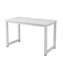 White Computer Desk - White - View 2