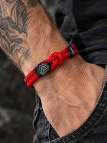 diffone Fashion Handmade 4mm Milan Rope Bracelet Charms Engraved Runes Bracelet For Men Jewelry - Bracelet - View 6