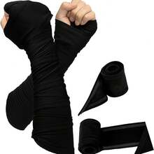 Medieval Hand Wraps Renaissance Bracers LARP, Cosplay, Halloween Costume Accessories, Historical Reenactment Gear - A - View 5