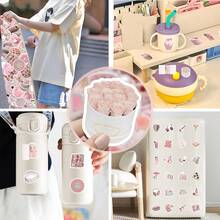50pcs Y2K Lucky Vinyl Sticker Set, Leopard Print, Disco Ball, Lips And Bear Pattern Waterproof Decals, DIY Decorative Stickers For Laptop, Phone Case, Water Bottle, Skateboard, Scrapbook - Multicolor - View 6