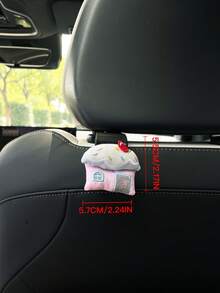 Cartoon House Car Hook Creative Car Seat Back Storage Hook Car Interior Storage Hook - A - View 6