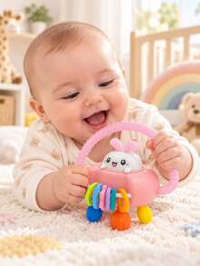 Infant Rattle Grip Ball Early Education Development Toy Sensory Toy Children Toy Baby Toy Christmas Essential Newborn - Multicolor - View 7