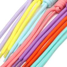 1/20/40/100/200pcs Solid Color Nylon Lanyards, Suitable For Handmade DIY, Backpack Charms, Phone Straps, Keychains, Popular Accessories - Solid Color Nylon Rope - View 8