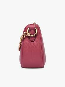 Michael Kors MK Carmela Women's Small Crossbody Bag, Handbag, Tote Bag With Chain Strap - Hot Pink - View 3