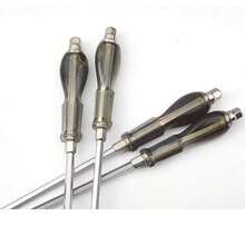 10pcsPercussion‑Resistant Through‑Core Screwdriver Set, Impact‑Capable Cross Slotted Hand Repair Tool Kit - Through-hole Screwdriver - View 4