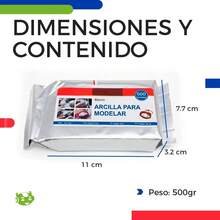 Clay & Dough - White 500g - View 4