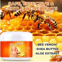 Krim Perbaikan Kuku Racun Lebah 50g, Menggunakan Formula Madu, Menguatkan Kuku Rapuh, Memperbaiki Kulit Kasar di Tepi Kuku, Menghaluskan Permukaan Kuku, Untuk Perawatan Kuku Sehari-hari - 1PC - View 4