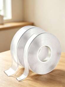 Strong Double-Sided Tape - Reusable, Residue-Free, Strong Adhesion, Multi-Purpose, Removable And Washable, Suitable For Home, Office And Car! - Durable Version - View 9