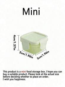 Mini Squeeze Cap Container - Square Sauce Jar, Suitable For Seasoning, Honey, Sauce, Small Gifts - Multi-Functional For Food Storage, Portion Control, Suitable For Coffee, Tea, Seasoning And Dry Goods, Kitchen Organization And Storage, Kitchen Accessories - Multicolor - View 4