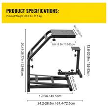 G29, G27 And G25 Racing Simulator Steering Wheel Stand GT Racing Simulator Steering Wheel Stand, Wheel Support And Pedal Not Included - G29, G27 and G25 - View 7