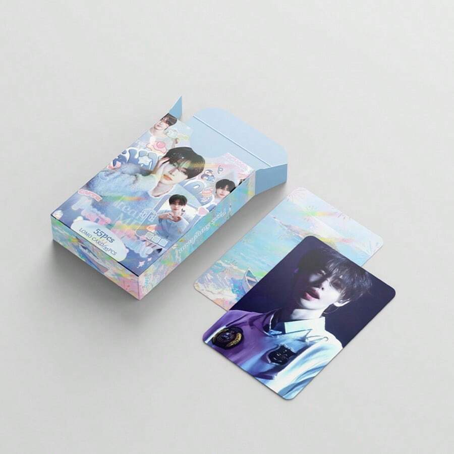 55pcs/Set E-Group Park Seong-Hun Personal Photo Cards K-POP Idol Merchandise LOMO Photocard