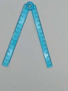 1pc 30cm Colorful Transparent Folding Ruler, Flexible Anti-Bend Design, Portable Student Drawing Straight Ruler, Multi-Purpose School And Office Stationery, Practical Drawing Measurement Tool, Ideal Classmate Gift, Cute Back To School Gift - Multiple Styles - View 9
