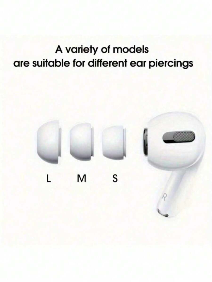 Replacement Ear Tips For Pro 2, Compatible With Pro 3 Wireless Earbuds - View 1