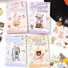 Buku Stiker Tema Kehidupan Rumah Tangga Sehari-hari Isi 20 Buah, Warna Cerah & Ilustrasi Indah, Stiker Scrapbook Multifungsi untuk Dekorasi, Jurnal Seni, Pembuatan Kartu, Stiker DIY Buatan Tangan, Hadiah Liburan - Buku stiker - View 6