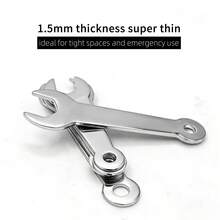 8PCS Small Wrench Set With End Hole, Includes 5mm, 6mm, 7mm, 8mm, 10mm, 11mm, 12mm, 13mm 8 Sizes, Suitable For Precision Operation - 8pcs - View 2