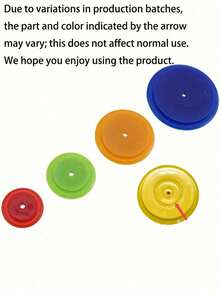 4/8/12/24pcs Sewing Tracing Wheel Set, Multi-Size 3mm/5mm/7mm/10mm Plastic Seam Marking Tools, Tailoring Pattern Tracing Wheels, Suitable For Quilting Fabric Pattern Transfer - Multicolor - View 7