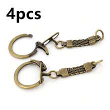 4pcs 60x24mm Key Ring Key Chain With Lobster Clasps Keychain Keyrings DIY Jewelry Making Accessories - Keychain Accessories - View 6