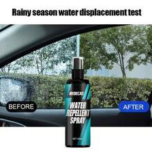 Redecas 50ml Waterproof Spray, Suitable For Windshield, Rearview Mirror And Glass Surfaces, Long-Lasting Protection Polishing Set - 50ML - View 4