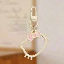 SANRIO 1pc KT Cat Hollow Kitten Paw Pendant, Cute Fashion Car Keychain, Best Gift For Girlfriend And Couples, Suitable For Daily Use, Valentine's Day And Friendship Gifts - A - View 14