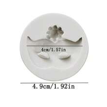 Ball Mask Shaped Silicone Mold Fondant Cake Decoration Mold Kitchen Utensils Baking Tools Wedding Birthday Party Decoration Mold Reusable - View 8