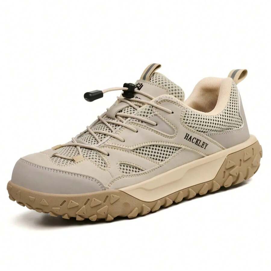 HACKLEY Men Work & Utility Shoes - Apricot - View 1