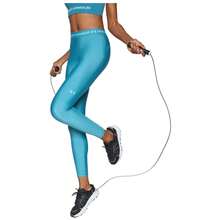 Under Armour Women Sports Leggings - Blue - View 4