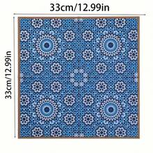 20pcs Blue Printed Napkins Set, Perfect For Weddings, Birthdays, Tea Parties, Suitable For Home And Restaurant Use, Ideal Choice For Party Decoration And Holiday Celebrations - One Size - View 2