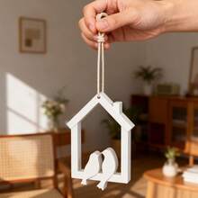 SILIKE LUFEI Love Bird Aromatherapy Plaster Ornament DIY Resin Mirror House Bird Hanging Decor Silicone Mold - Silicone Mold For DIY Crafts - Silicone Mold - View 4