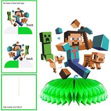 1pc/9pcs Cartoon Anime Honeycomb Desktop Decoration, Decorated With Classic Cartoon Anime Character Patterns (Balloons Not Included). Exquisite Table Centerpiece Is An Ideal Choice For Fan Gatherings, Theme Parties, Suitable As Photography Props And Fan Collectibles. Elegant Gift For Fans And Anime Enthusiasts - View 4