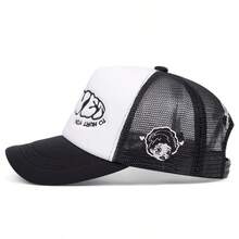 1pc Fashion Girls Letter Baseball Cap Spring/Summer Casual Baseball Cap Hip-Hop Trucker Hat - Embroidery - View 3