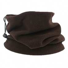 1pc New Men's Scarf Neck Warmer 3-In-1 Multifunctional Hat Adjustable - Multicolor - View 11