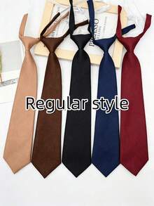 1pc Adjustable Tie Collar, JK Style School Uniform Tie, Suitable For Holidays, Parties, Performances, And Daily Wear With Suits, Uniforms,Festival,Travel,Disco,Graduation Outfit - Multicolor - View 11