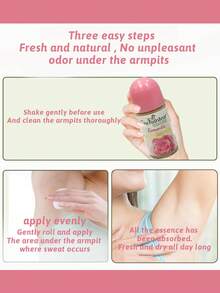 Enchanteur 香氛滾珠除臭劑，提供汗水控制、抗菌、異味控制，優雅香氣，清新舒適，持久留香，快速吸收，便攜易用，舒緩肌膚，適合所有膚質 - 浪漫花香- - 查看 4