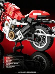 Kids Block Motorcycles - Multicolor - View 10