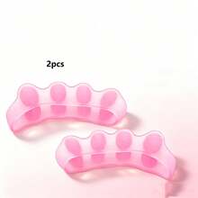 2pcs/Set Toe Separator | Bunion And Overlapping Toe Corrector, Foot Care Protector To Prevent Shoe Friction - A - View 12