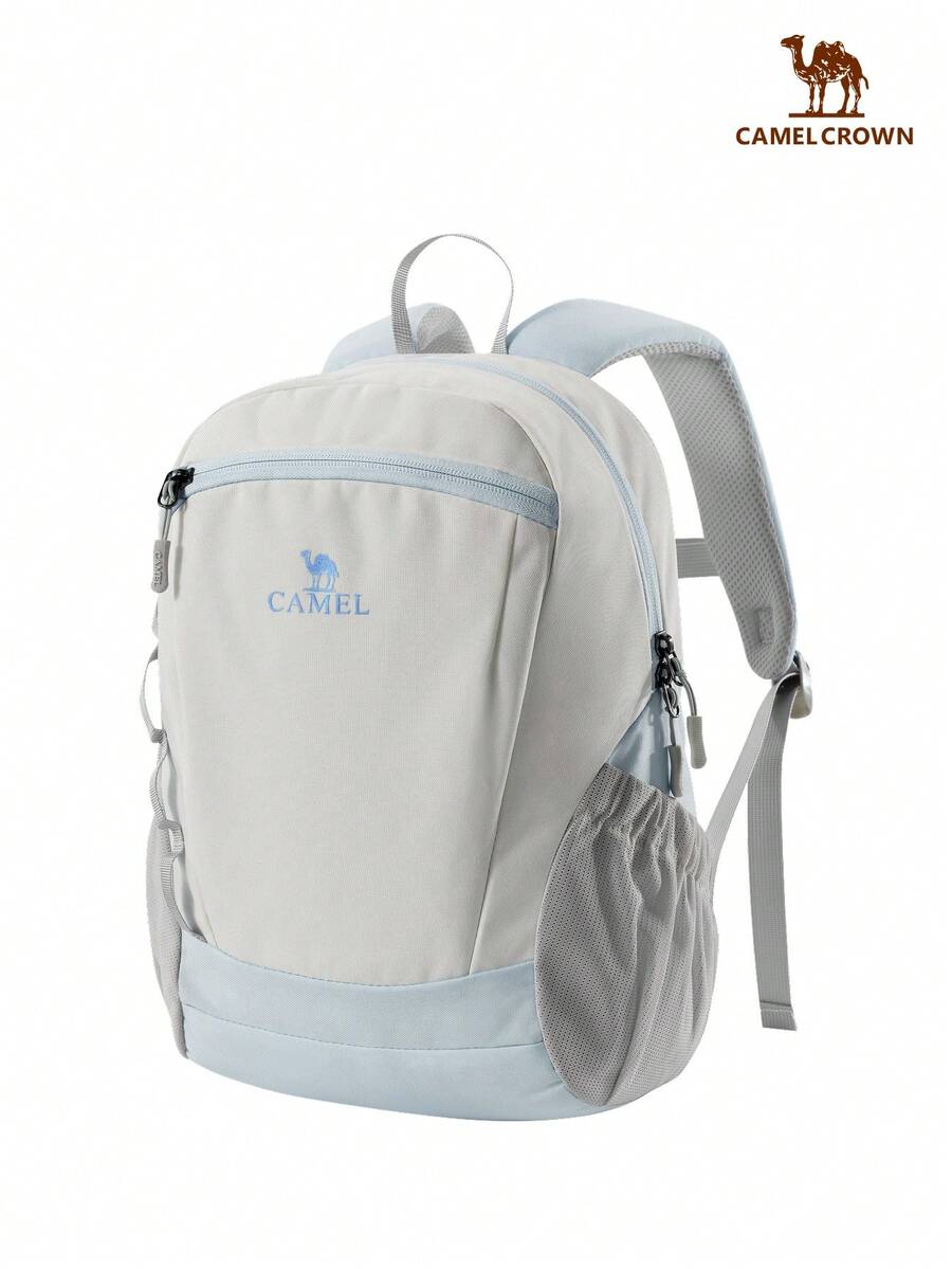 CAMEL CROWN Unisex Commuter Backpack, Lightweight Mini Travel Backpack, Student School Bag, Outdoor Hiking And Climbing - Glacier Blue - View 1