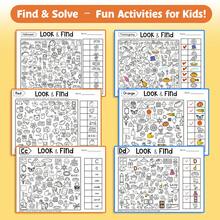 Children's Hidden Object Search Activity Book, Picture Find Puzzle, I Spy Hide And Seek Game, Visual Perception Focus Observation Training, Preschool Kindergarten Learning, Travel Classroom Educational Gift - Children's Hide and Seek Books - View 8