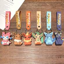 1 قطعة سلسلة مفاتيح كرتونية لطيفة دمية، سلسلة مفاتيح سيارة، قلادة حقيبة، هدية صغيرة، ديكور سلسلة مفاتيح، سلسلة مفاتيح سيارة أنيقة، الأفضل لعيد الميلاد، عيد الميلاد، عيد الحب، هدية رأس السنة الجديدة - متعدد الألوان - مشاهدة 2