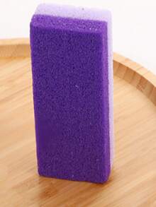 1pc Purple Pumice Stone, PU Material, Professional Exfoliating Scrubbing Stone, Suitable For Removing Foot Calluses And Dead Skin, Foot Scrubber, Exfoliating Tool, Double-Sided Foot File, Pumice Stone, Foot Brush, Home Personal Cleaning And Foot Care Tool. Can Be Used As A Christmas Gift, Creative Men's Gift Or Bathroom Accessory. Foot Care, Foot Scrubber - Multicolor - View 11