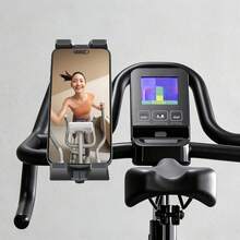 LRBH Spin Bike Tablet & Phone Holder Mount - Handlebar Clamp For Peloton, Stationary/Exercise Bike, Treadmill And Microphone Stand. Fits 4.7-13" Devices, Compatible With IPad Pro 12.9, Air/Mini, Galaxy Tabs,And More - View 11