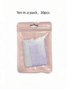 一次性馬桶座墊套，防水便攜，加長紙製馬桶座墊套，適用於酒店、公共場所、旅行、休閒俱樂部及居家使用 - 淡紫色 - 查看 14