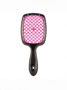 1pc Ultra-Fine Microfiber Bristle Comb, Nylon Bristle Quick-Drying Hair Brush, Water-Absorbing Styling Tool For Wet Hair Salon - Multicolor - View 7