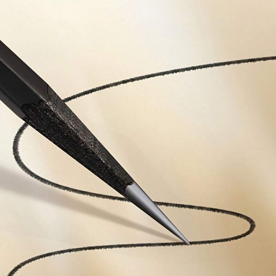 12pcs Premium Black Wood HB Pencils, Clear Handwriting - Smooth Writing, Break-Resistant, Suitable For Student Drawing - Sketching, Can Be Used As Small Gifts, Motivational Props - Rectangle - View 1