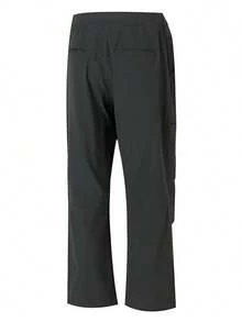 Under Armour Men's Loose Straight-Leg Cargo Joggers, Durable Stretch Multi-Pocket Pants For Hiking, Travel, And Casual Daily Wear - Black - View 7