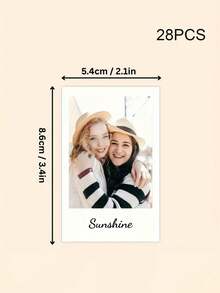 1-30pcs Custom Photo Film Strip, Personalized Couple Photo Printing, Customized Anniversary And Valentine's Day Gifts For Him/Her, Unique Romantic Gifts For Boyfriends, Girlfriends, Close Friends, Personal Souvenirs - Multicolor - View 59