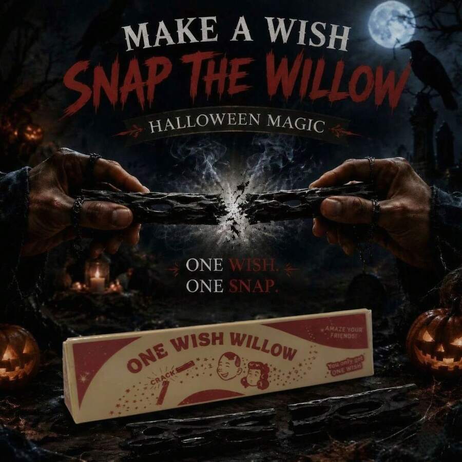 1pc Make A Wish WILLOW Obsession Black Willow Wish Prop, 3D Printed Model, Cosplay Prop (Disposable Prop, Once Broken It's Broken) - Multicolor - View 1