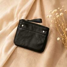 2026 New European & American Retro Short Wallet, Unisex Portable Card & Coin Purse - Multicolor - View 8