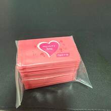 200pcs Blue/Red Small Bags, Empty Mini Gift Packaging Pouches For Favors - Pink - View 6