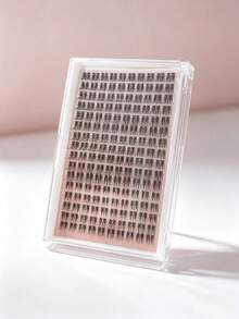 Black Lash Clusters, D-Curl, 0.07D Hand-Applied, Delicate And Lightweight, Long-Lasting And Durable, Suitable For Beginners To Use At Home Or On The Go. - D - View 11